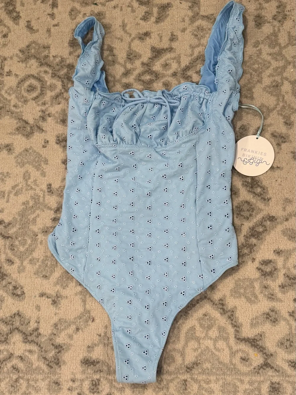 NWT Frankie’s Bikin x Gigi Hadid Fawn one piece